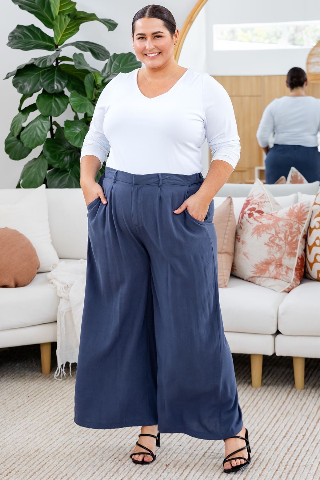 FINAL SALE | Whitney Pants Slate