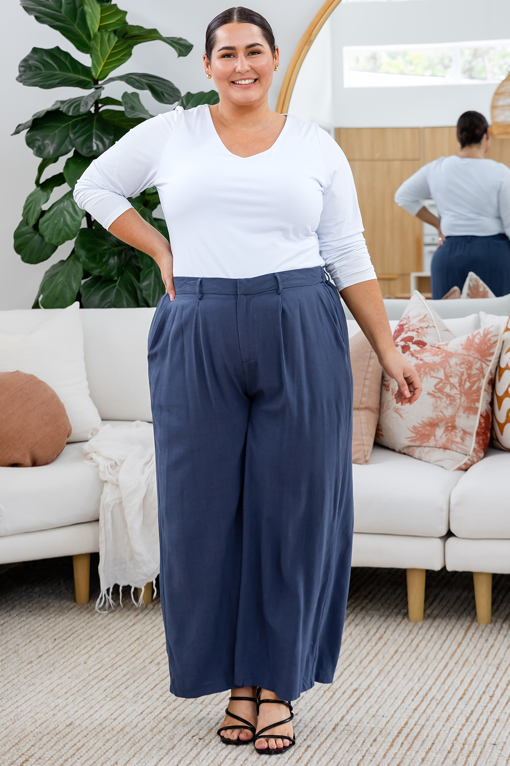 FINAL SALE | Whitney Pants Slate