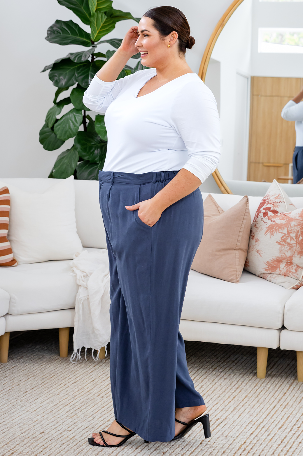 FINAL SALE | Whitney Pants Slate