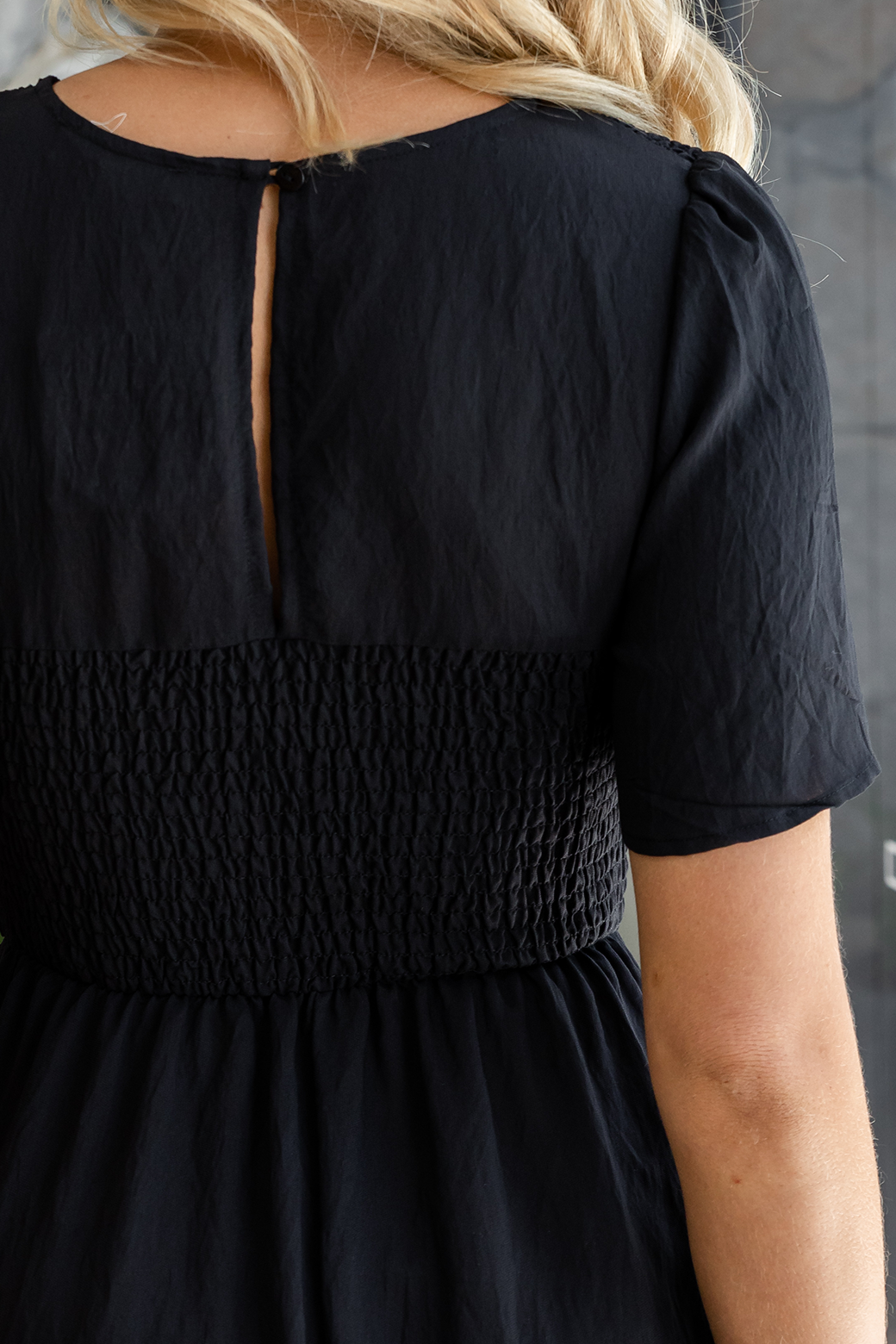 Candace Midi Dress Black