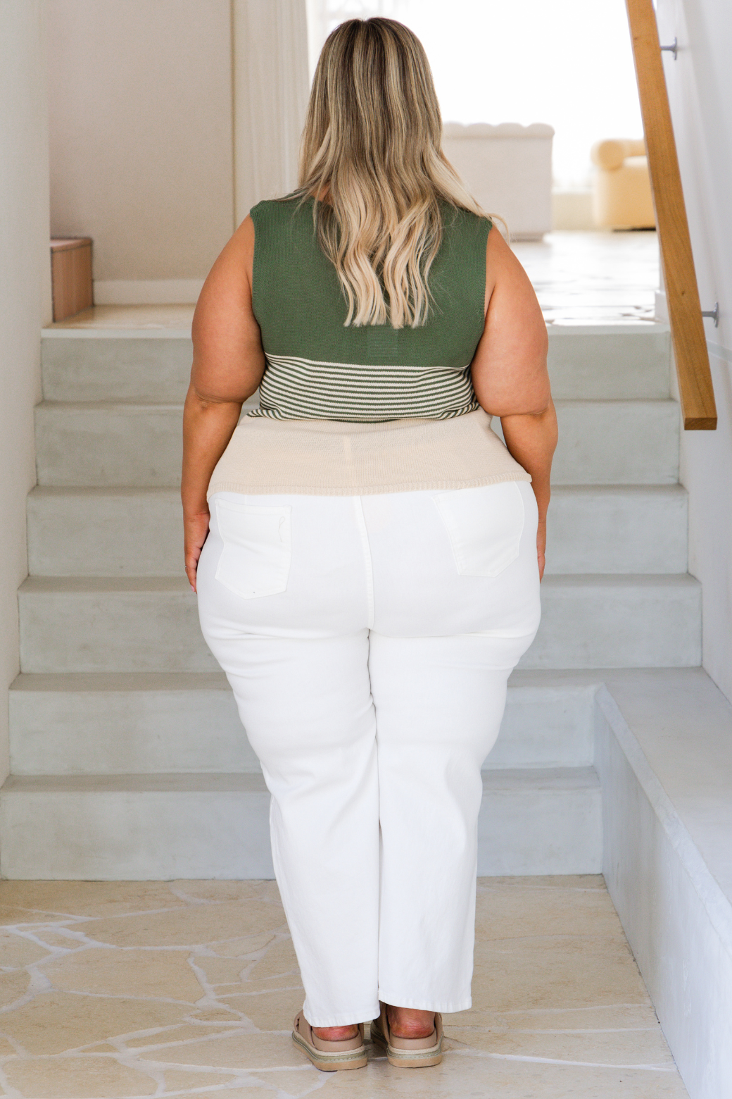 Kathryn Knitted Top Khaki