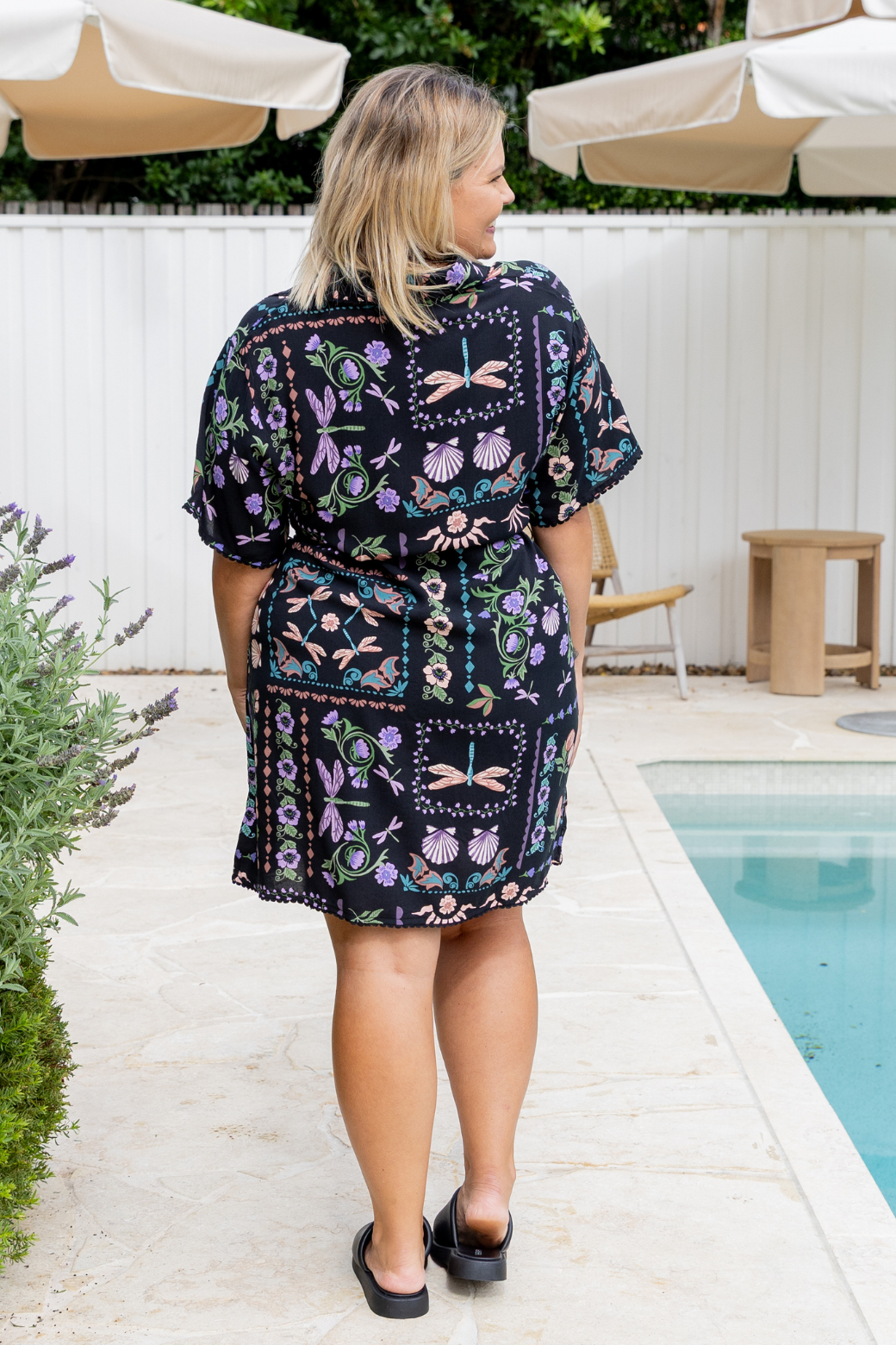 Lucca shirt Dress La Belle Print
