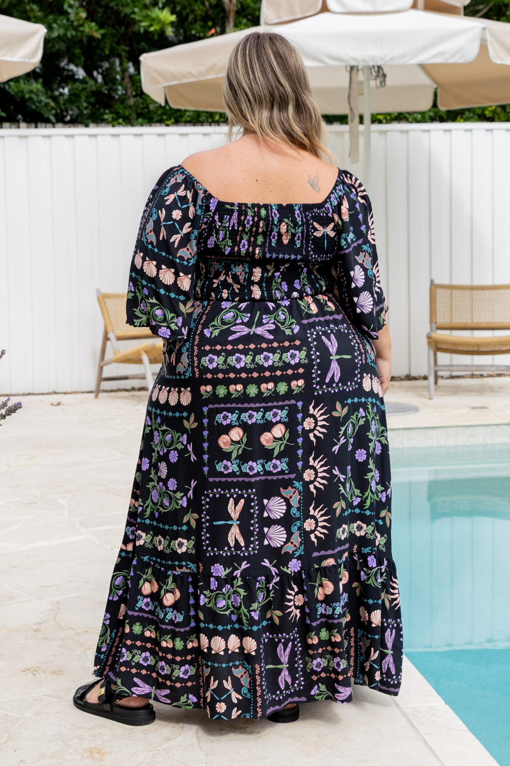 Renee Maxi Dress La Belle Print