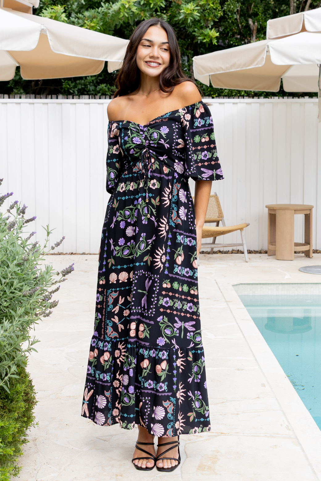 Renee Maxi Dress La Belle Print