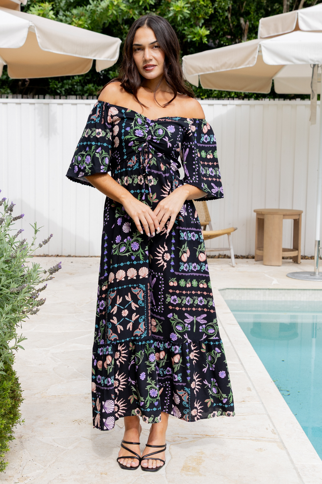 Renee Maxi Dress La Belle Print