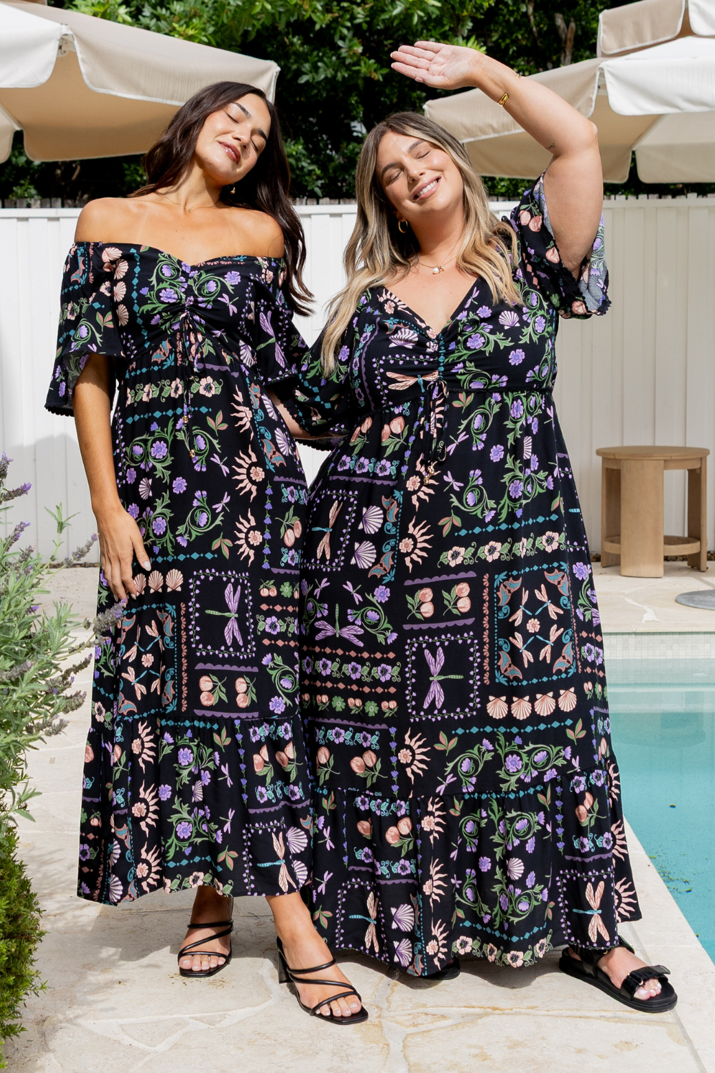 Renee Maxi Dress La Belle Print