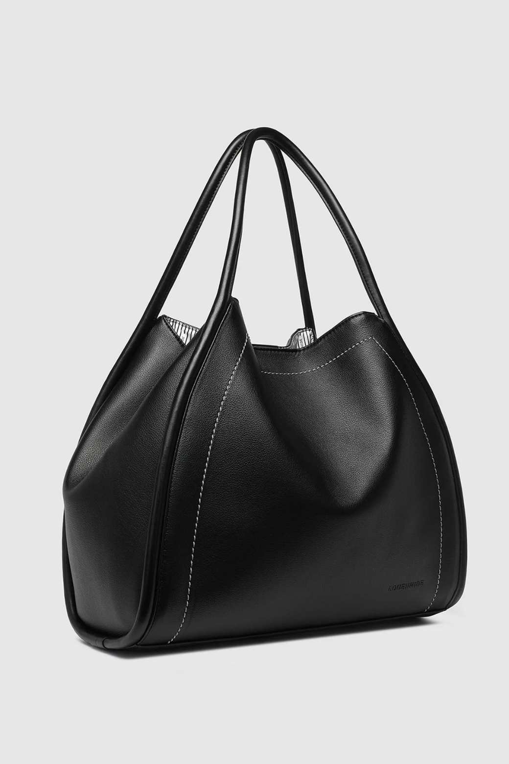 Louenhide Sutton Shoulder Bag Black Vegan Leather