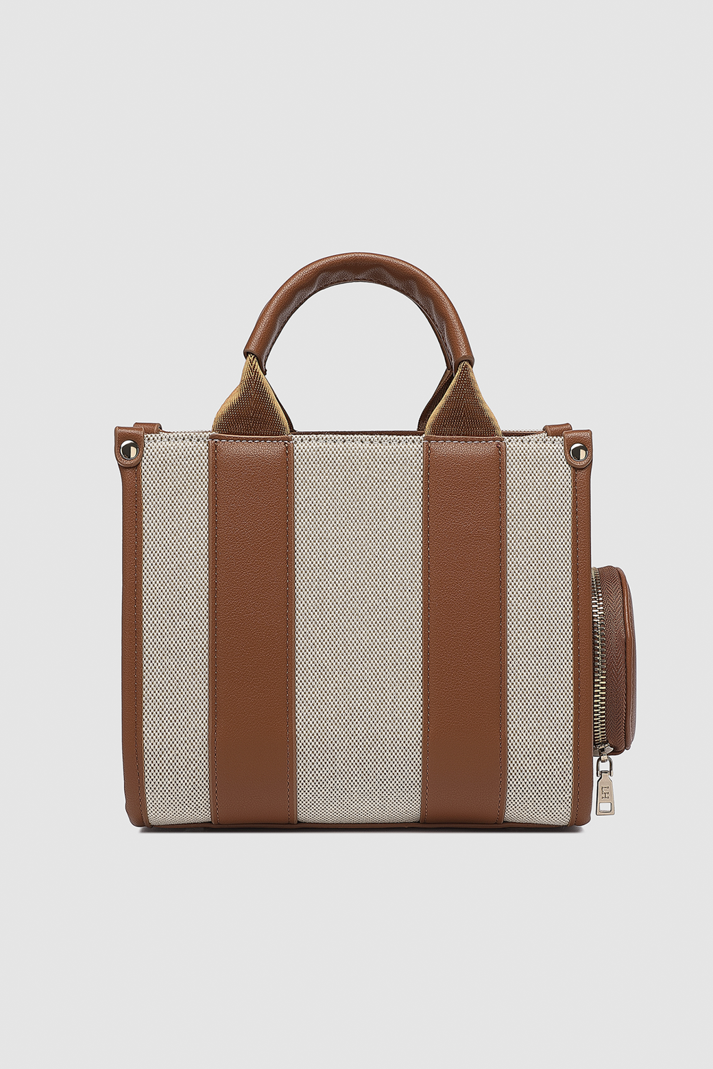 Louenhide Manhattan Mini Tote Bag Natural Canvas Tan