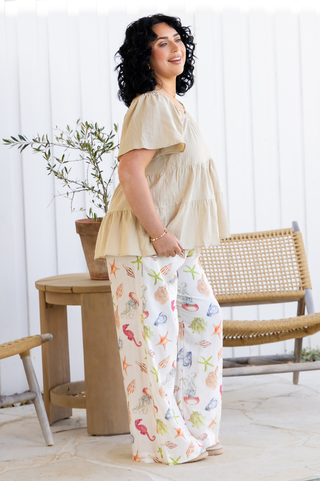 Sandrine Pants Seashells