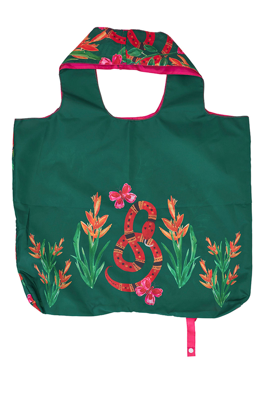 Annabel Trends Shopping Tote Jungle Snake