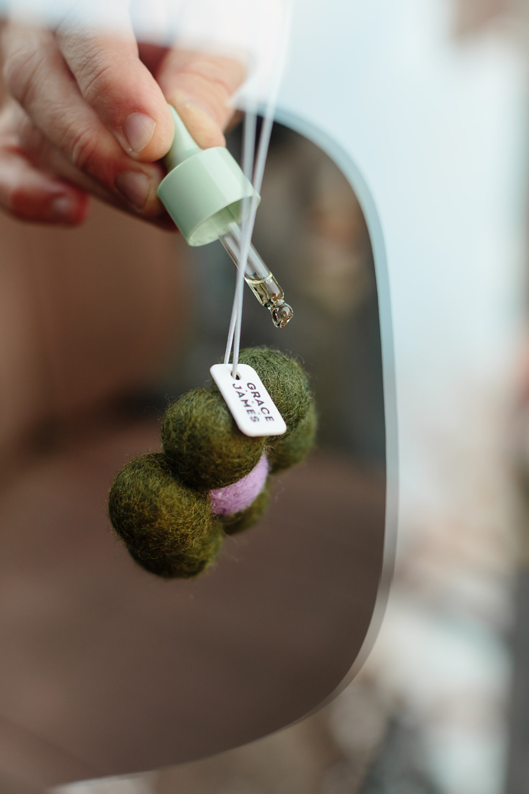 Bloom Collection Yuzu, Lime & Coconut Felt Air Freshener