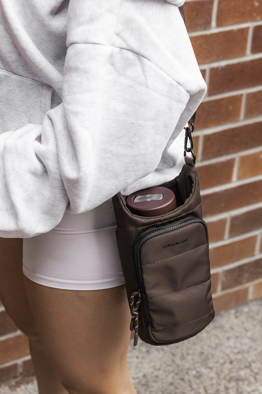 Louenhide Miami Water Bottle Bag Chocolate