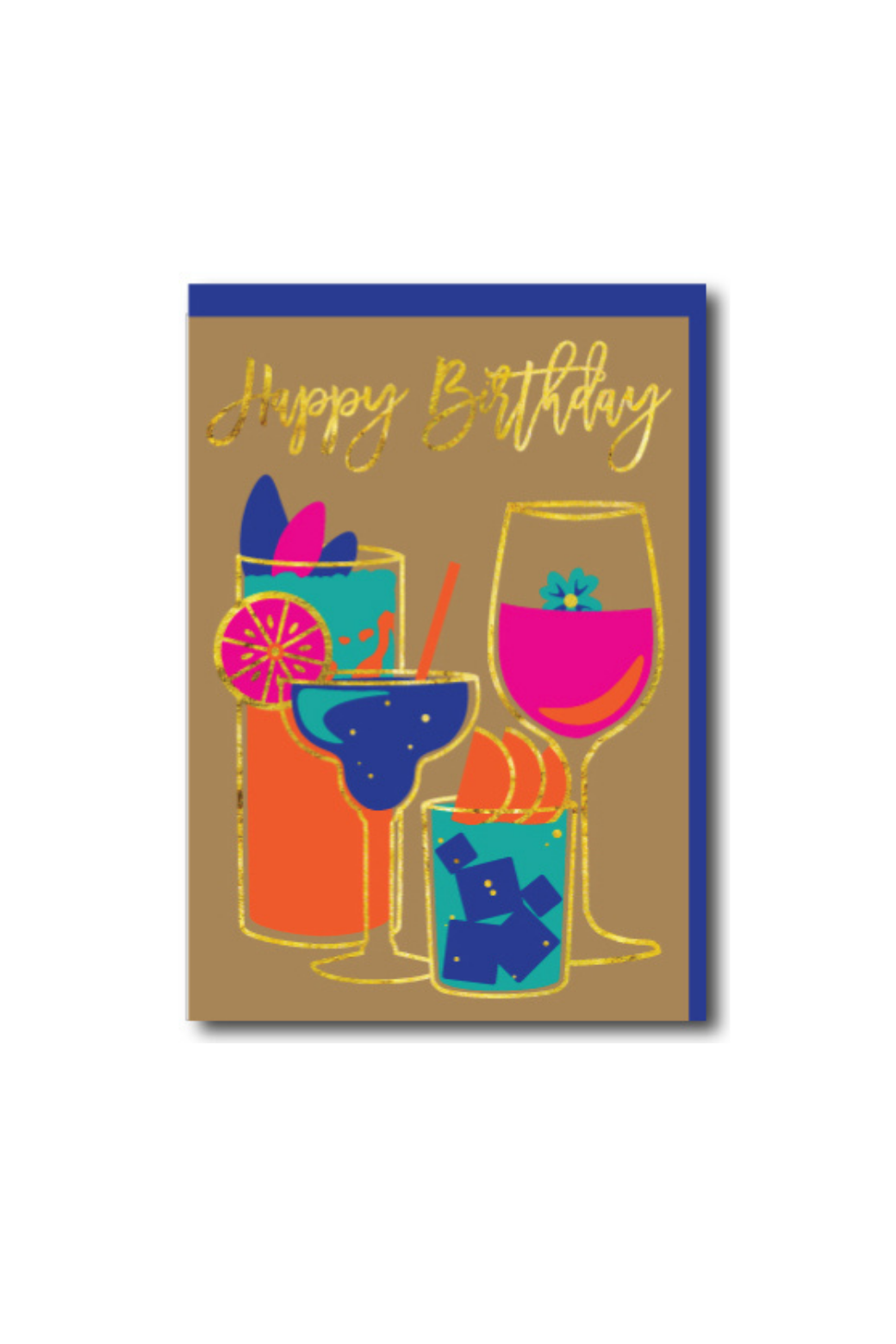 Candle Bark Creations Birthday Beverages Card
