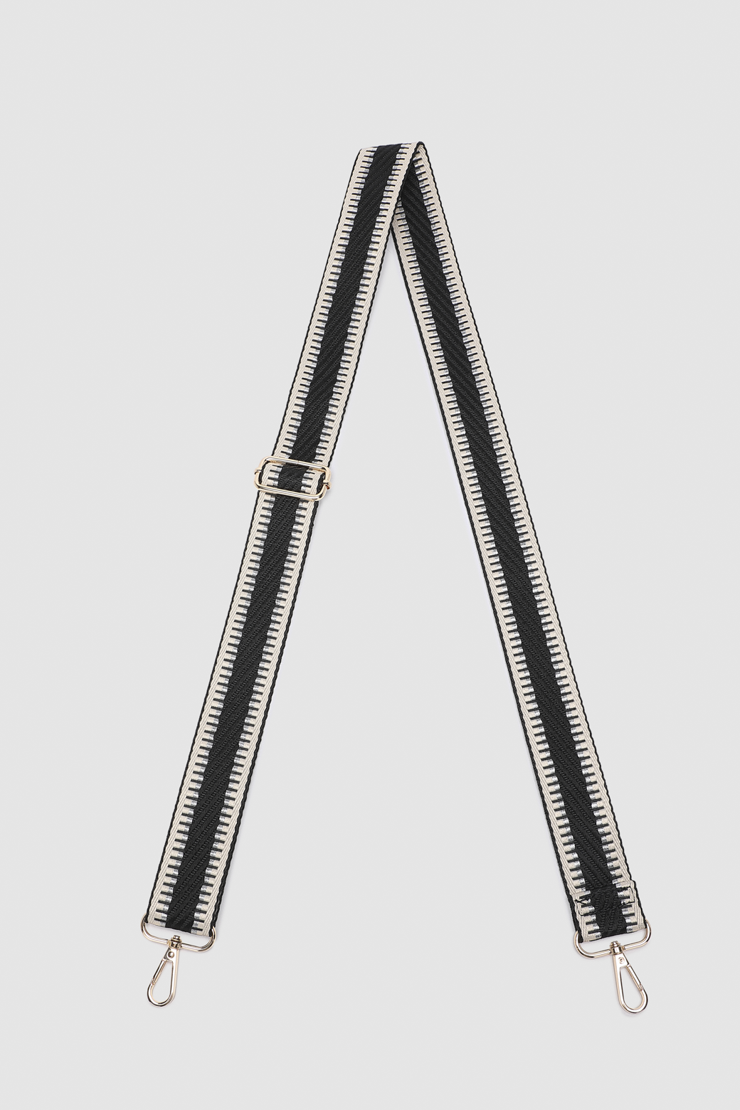 Final Sale | Louenhide Kiki Webbing Bag Strap Black