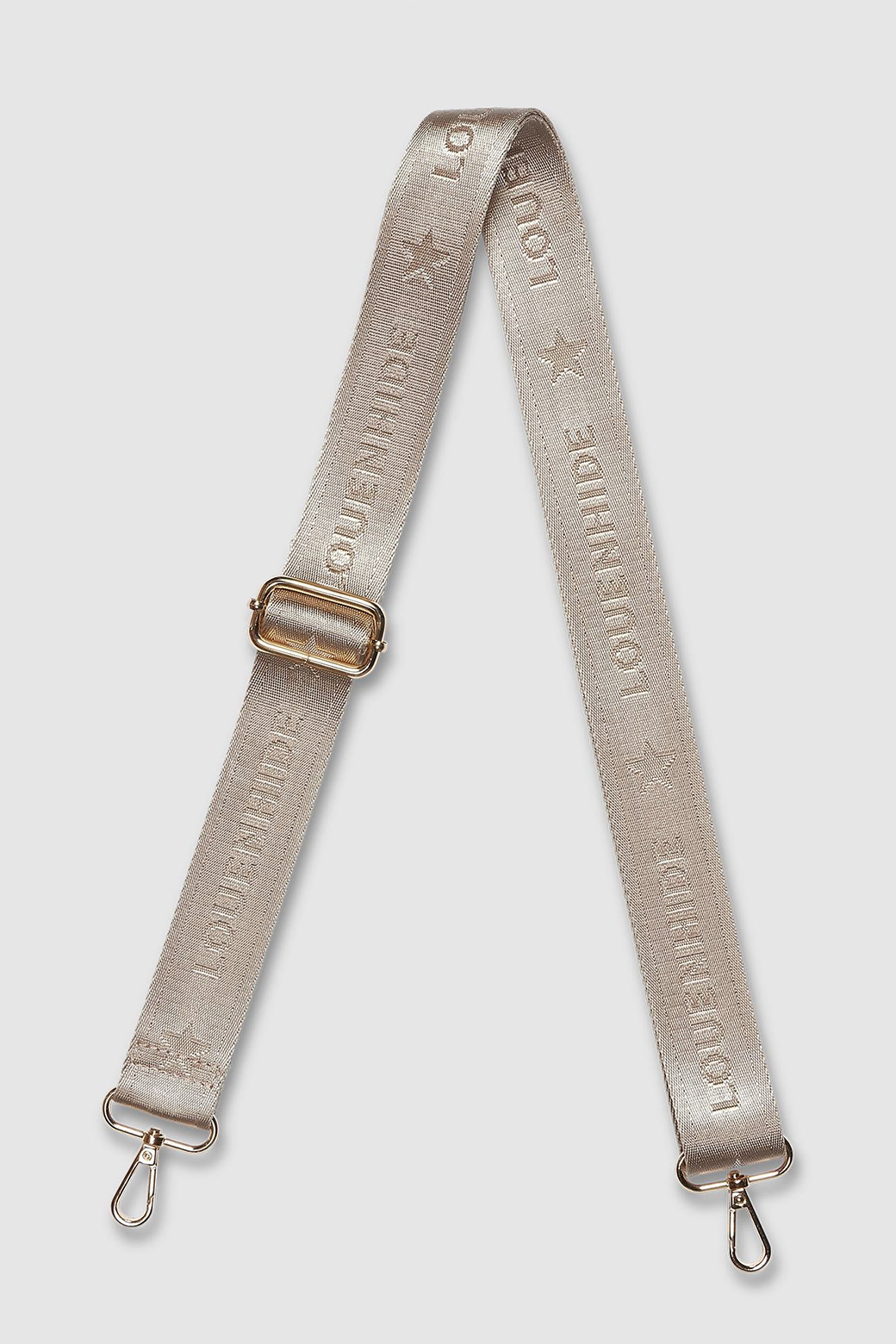 Louenhide Logo Bag Strap Natural