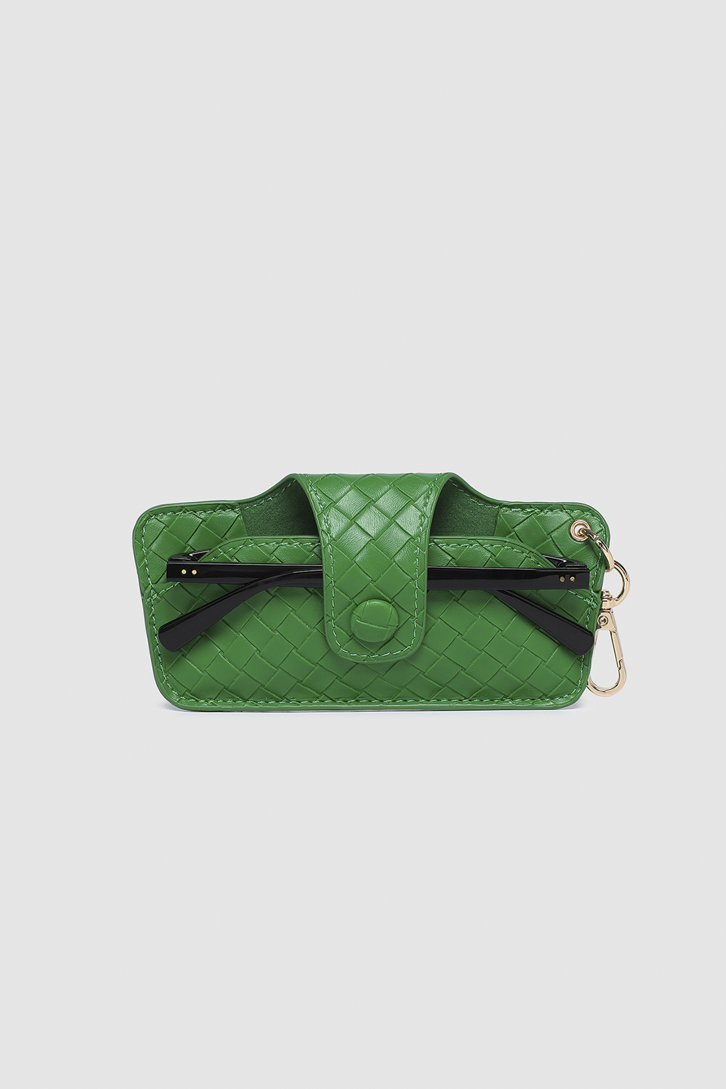Louenhide Skittle Sunglass Case Woven Green