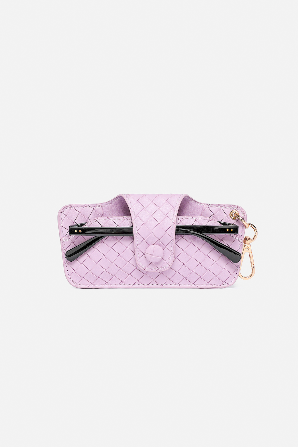 Louenhide Skittle Sunglass Case Woven Lilac