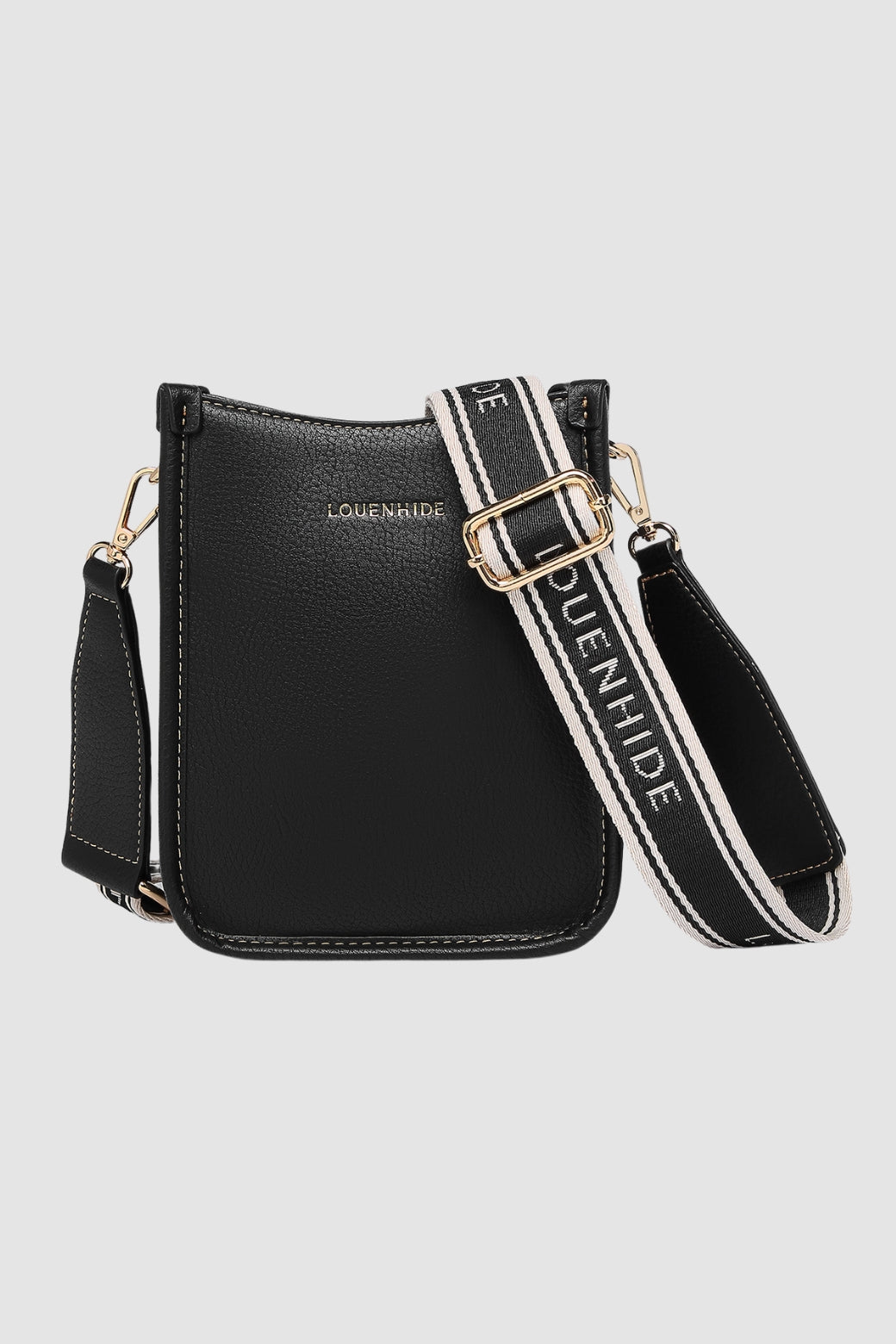 Louenhide Parker Logo Phone Bag Black