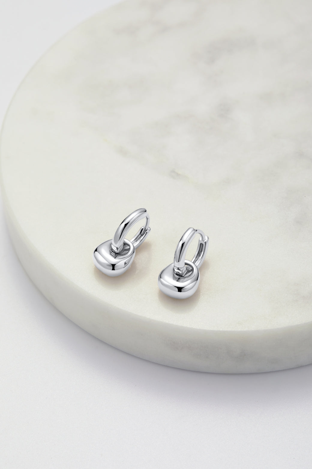 Zafino Sadie Hoop Silver
