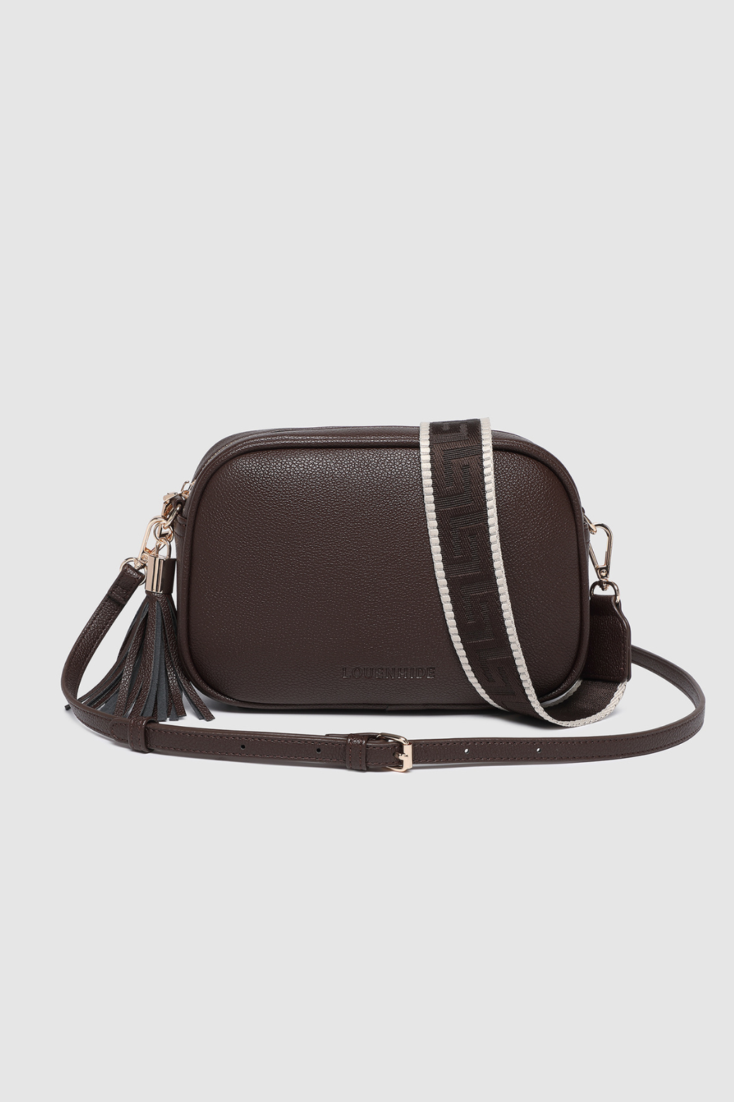 Louenhide Jacinta Gia Crossbody Bag Chocolate