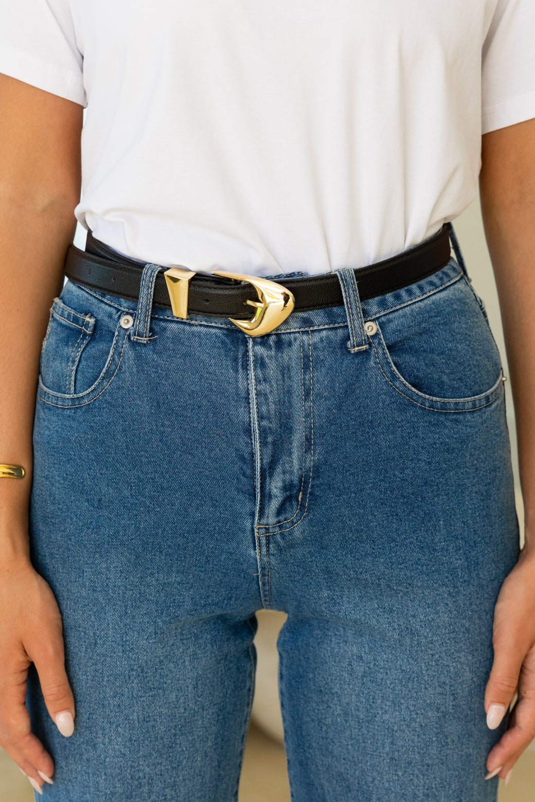 Sass James Belt Black