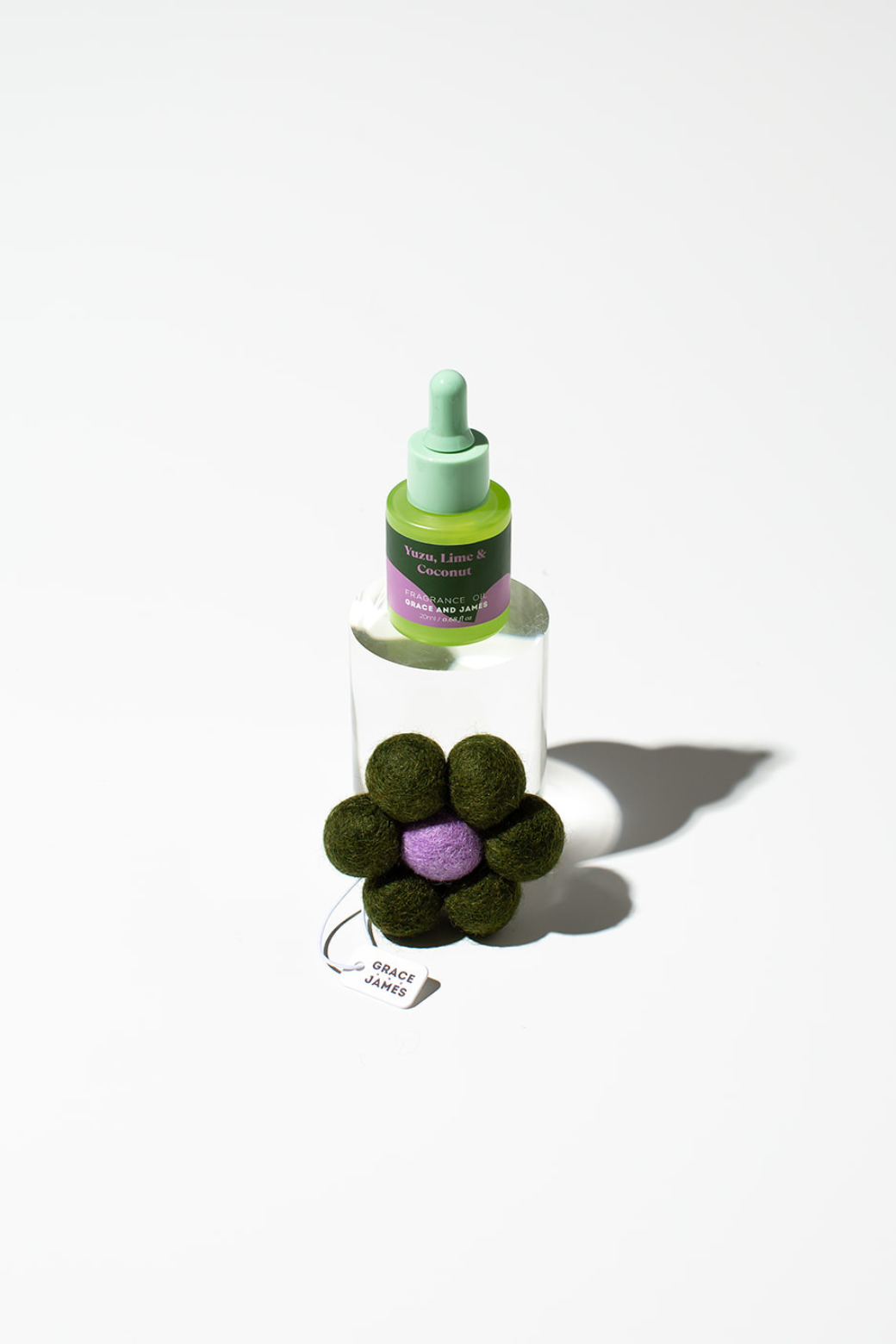 Bloom Collection Yuzu, Lime & Coconut Felt Air Freshener