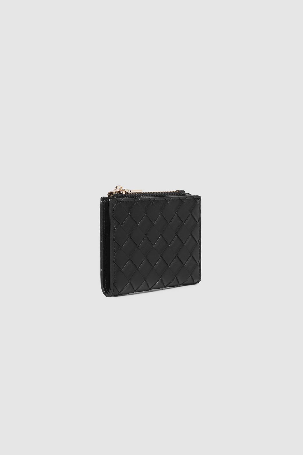 Louenhide Lily Woven Wallet Black