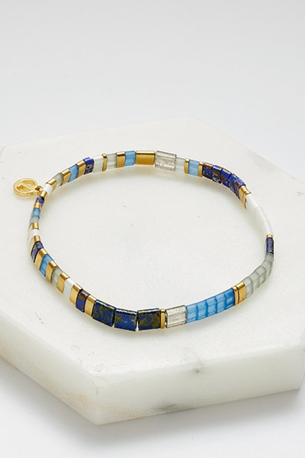 Zafino Tile Bracelet Navy