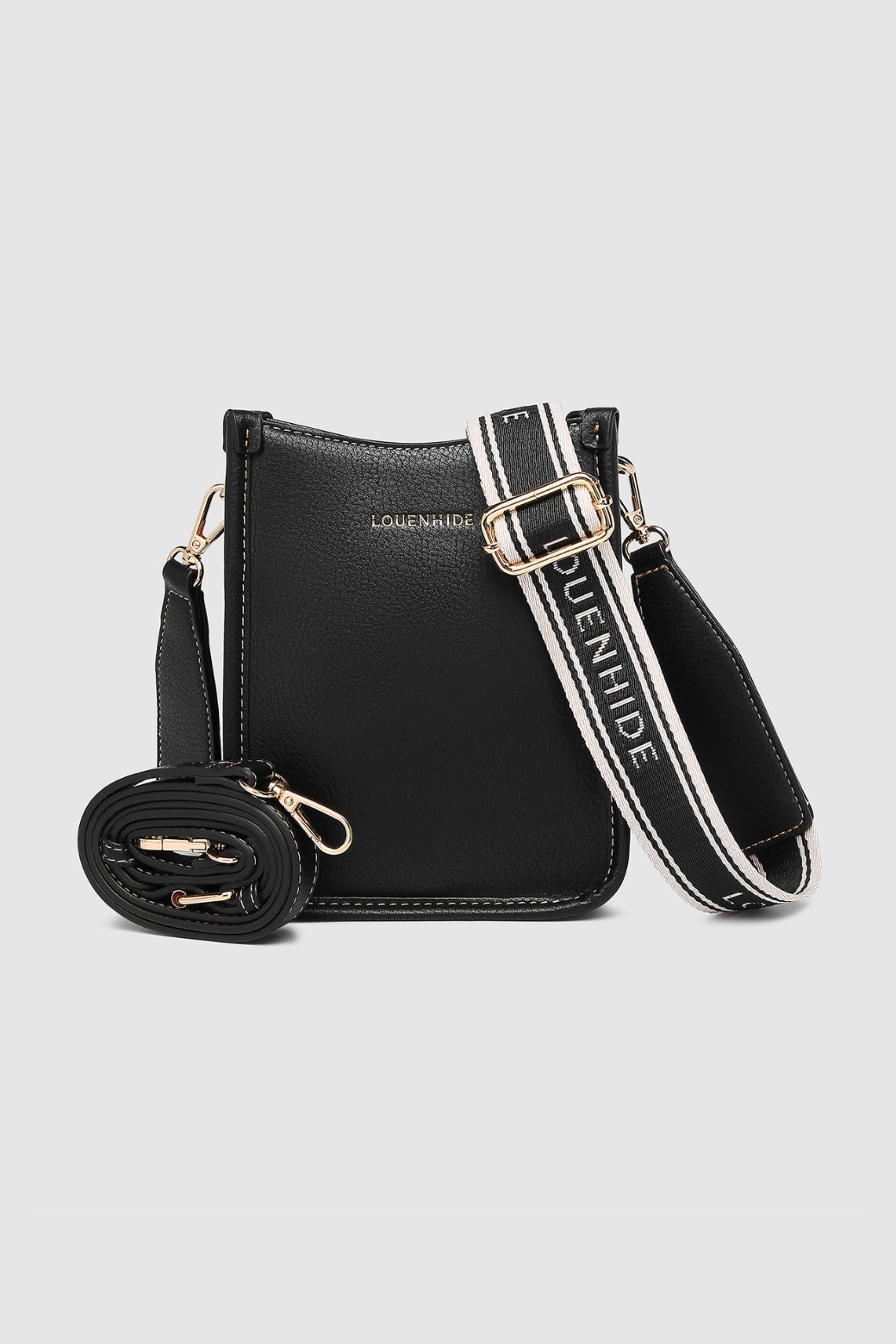 Louenhide Parker Logo Phone Bag Black