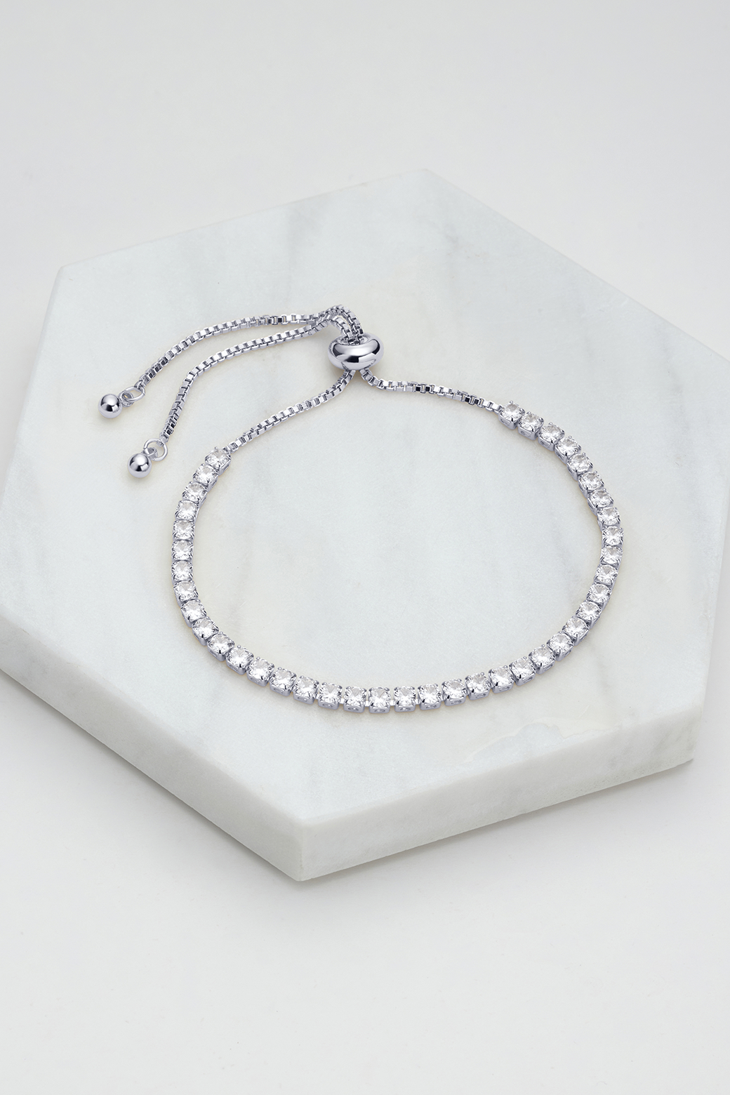 Zafino Tennis Bracelet Silver
