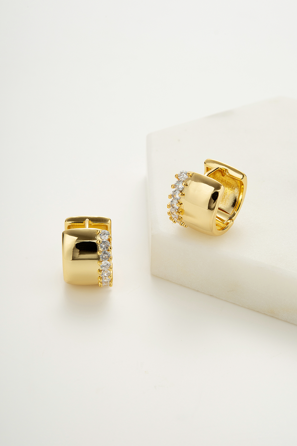 Zafino Eva Hoop Gold