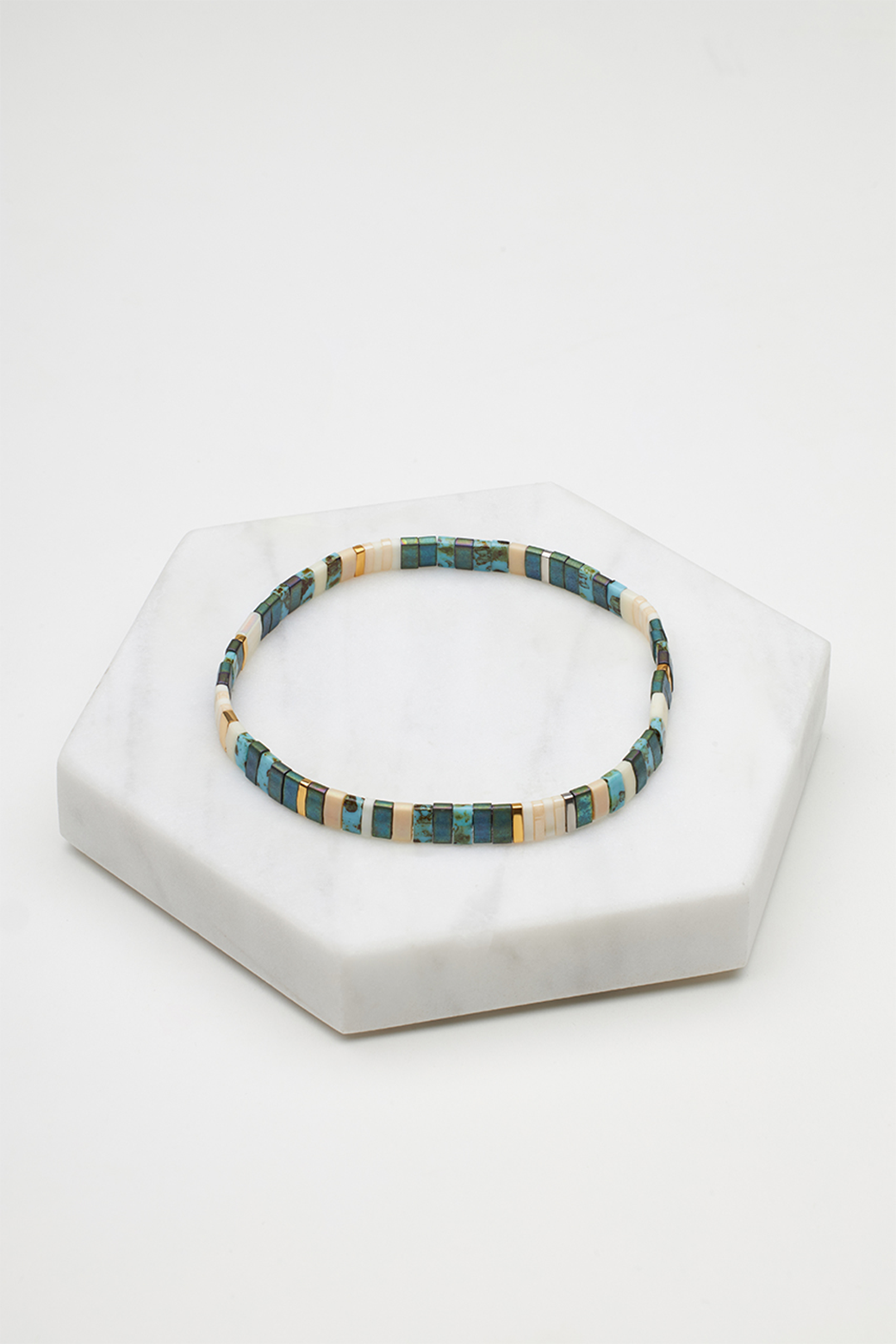 Zafino Tile Bracelet Teal