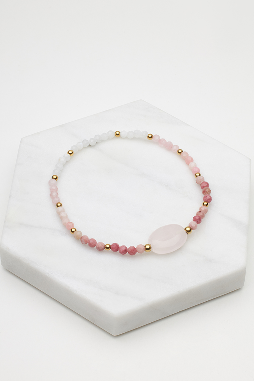 Zafino Pia Bracelet Dusky Rose