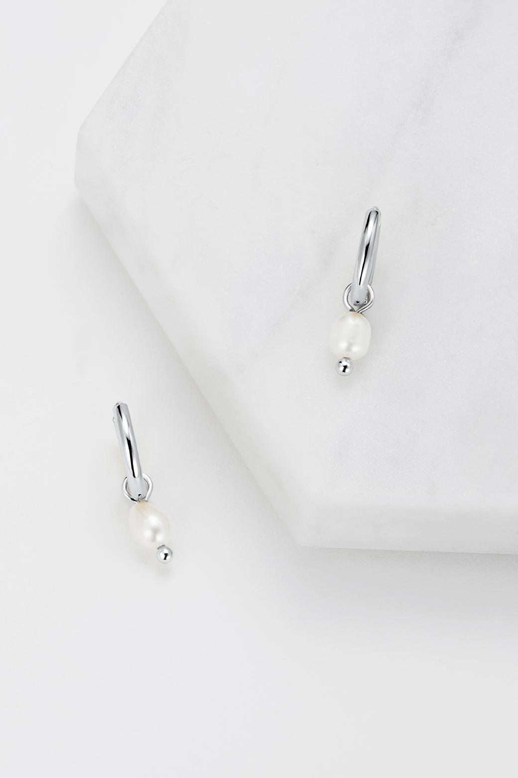 Zafino Heidi Hoop Silver