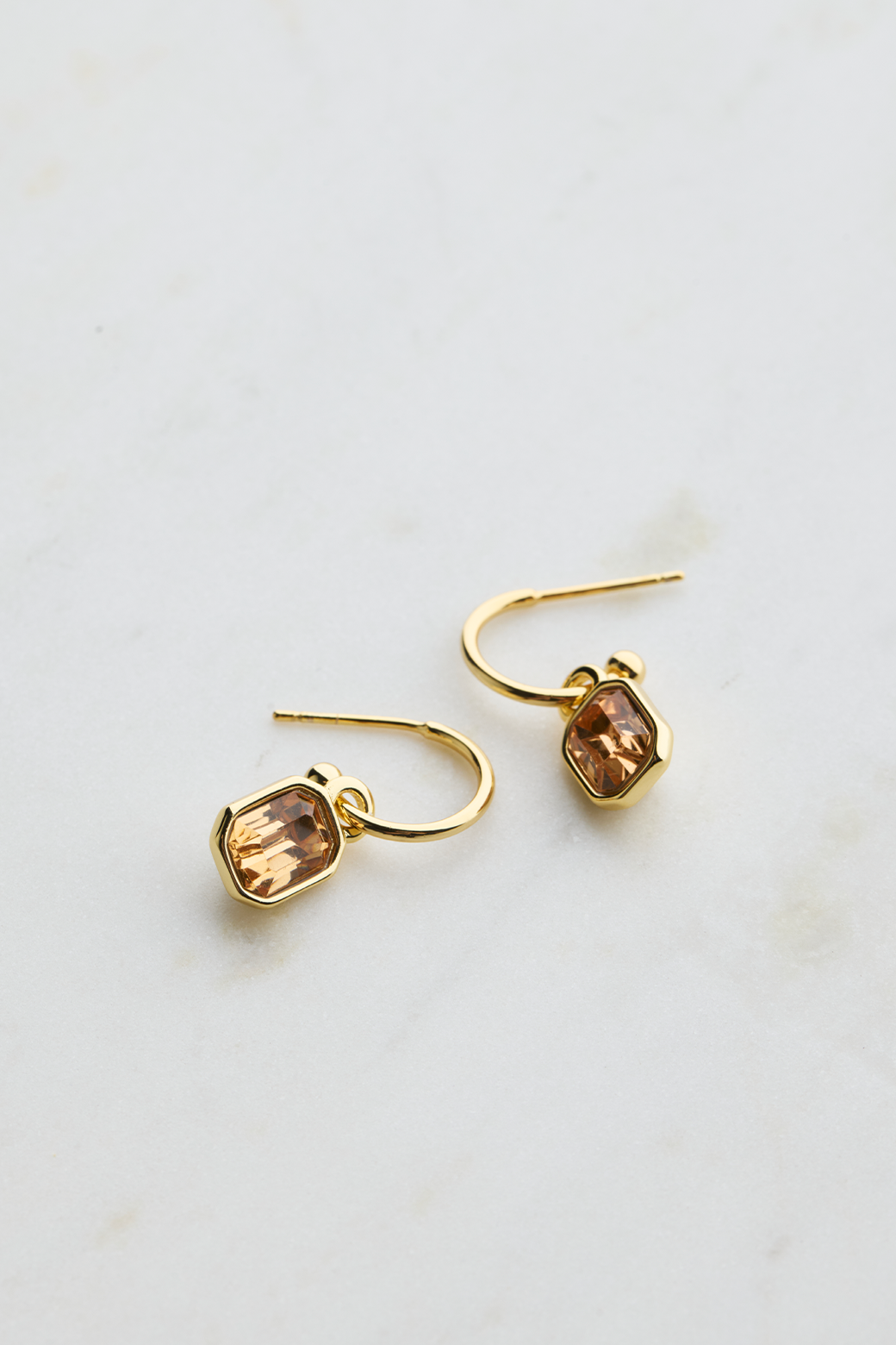 Zafino Leighton Earring Peach