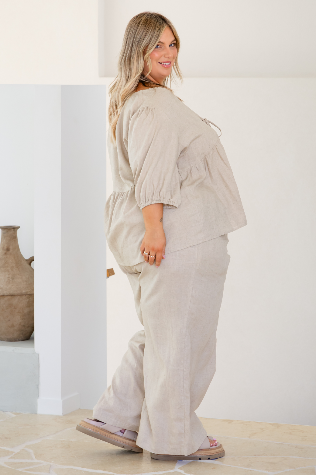 Siren Top Oatmeal – Orange Sherbet Boutique