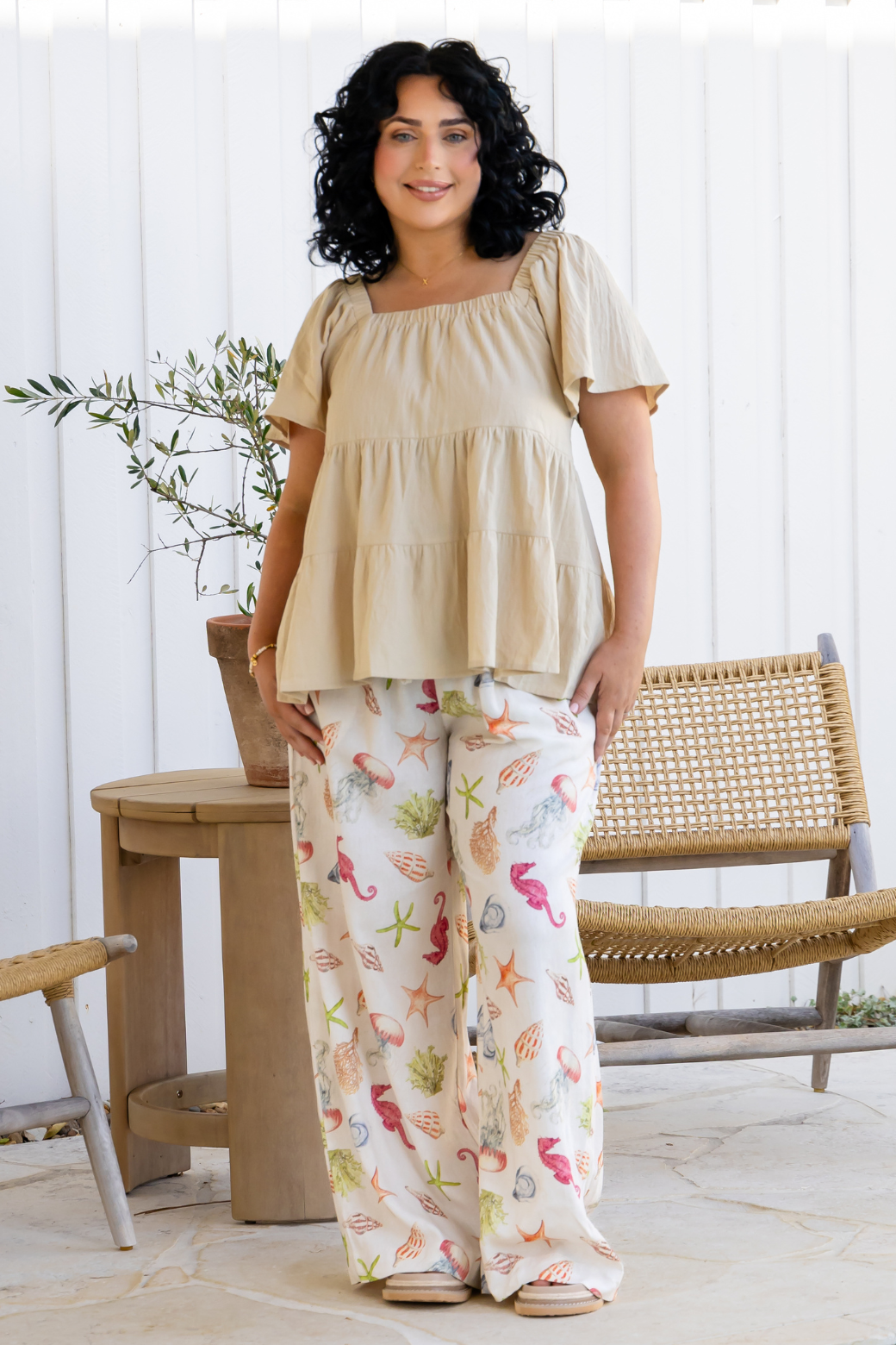 Sandrine Pants Seashells