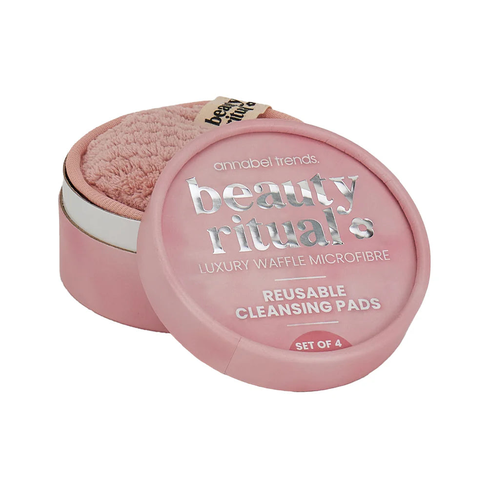 Annabel Trends Beauty Ritual Dusty Pink Cleansing Pads 4pc