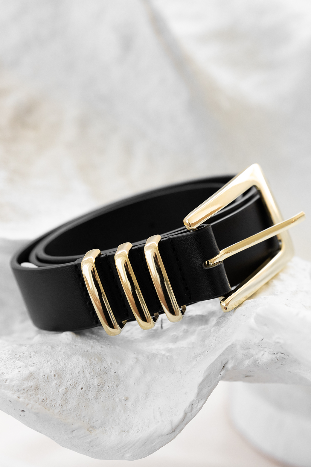 Final Sale | Sass Kobie Belt Black