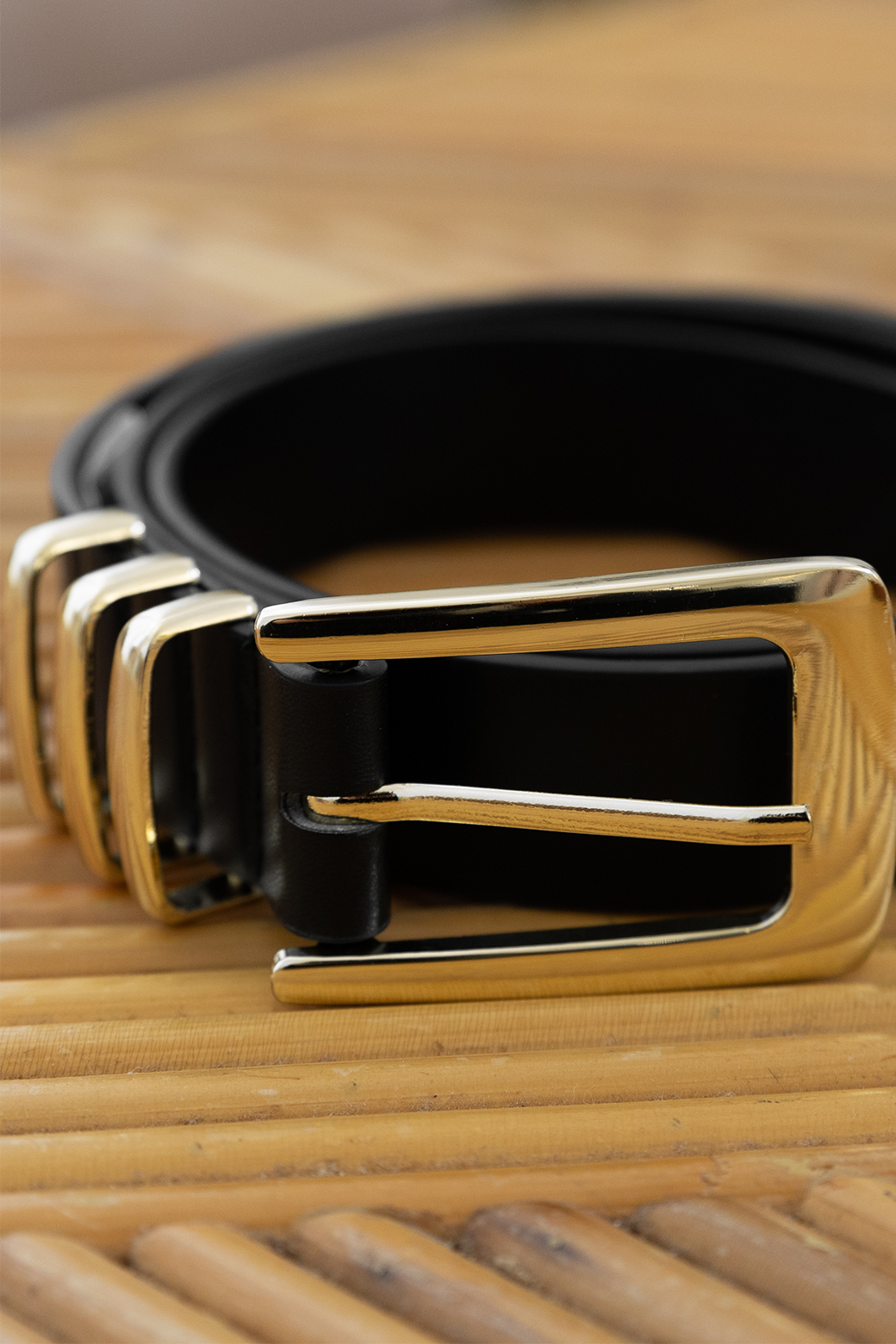 Final Sale | Sass Kobie Belt Black