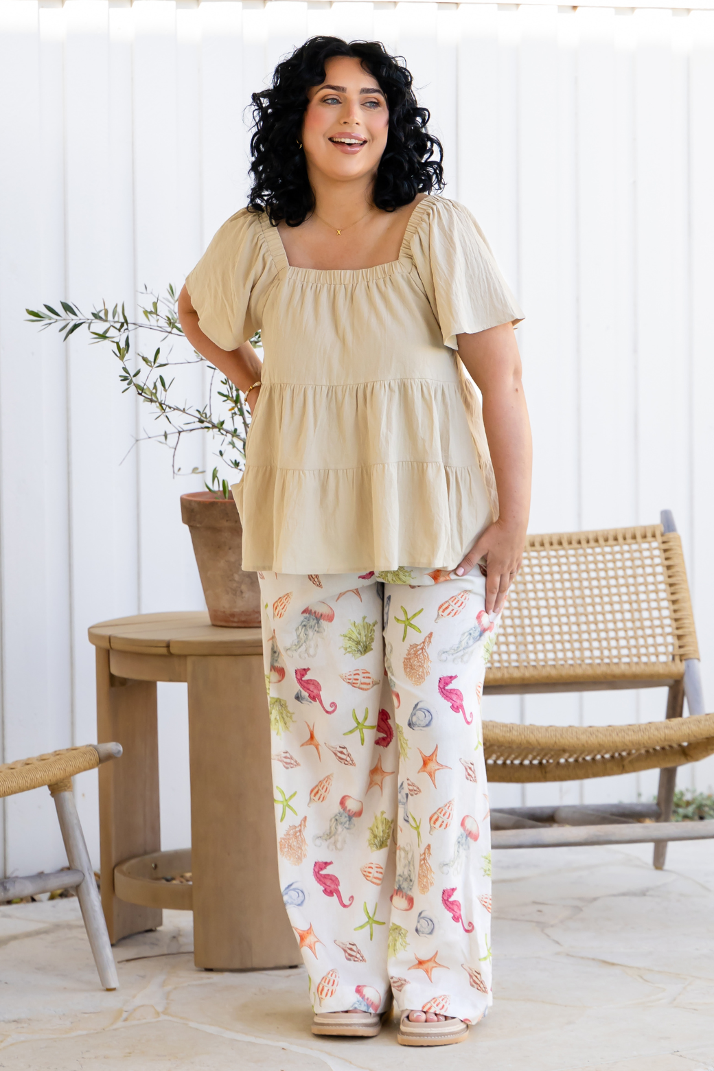 Sandrine Pants Seashells