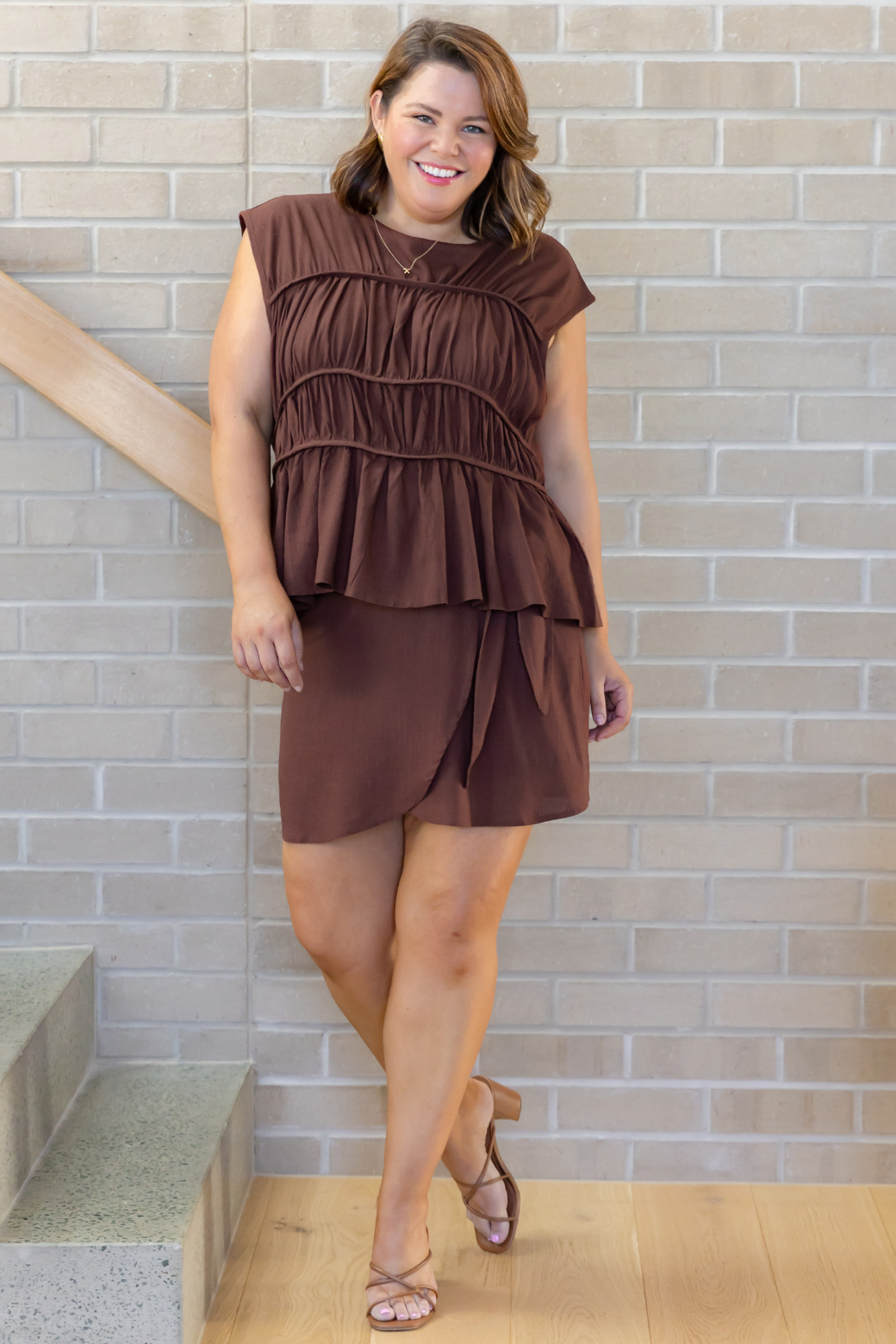 Alysha Skort Chocolate