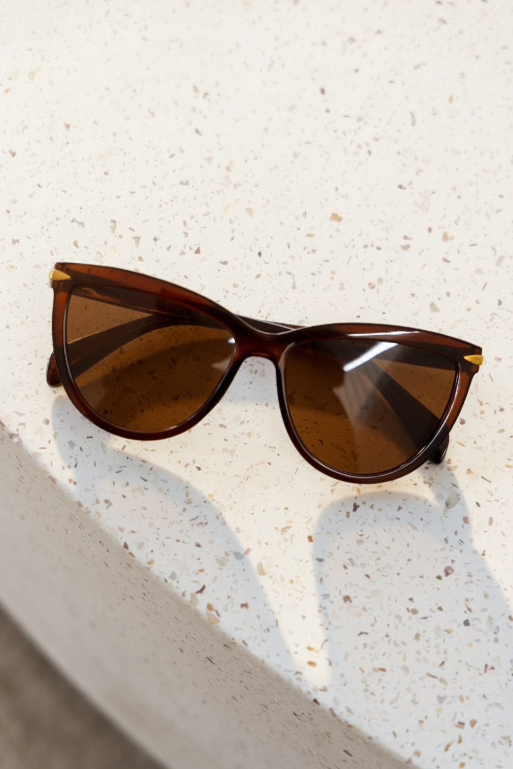 Amelia Polarised Sunglasses Umber