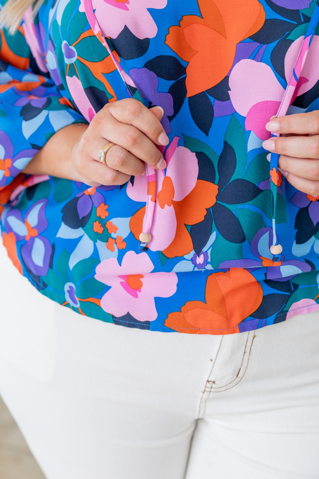 Angela Blouse Margarita Floral