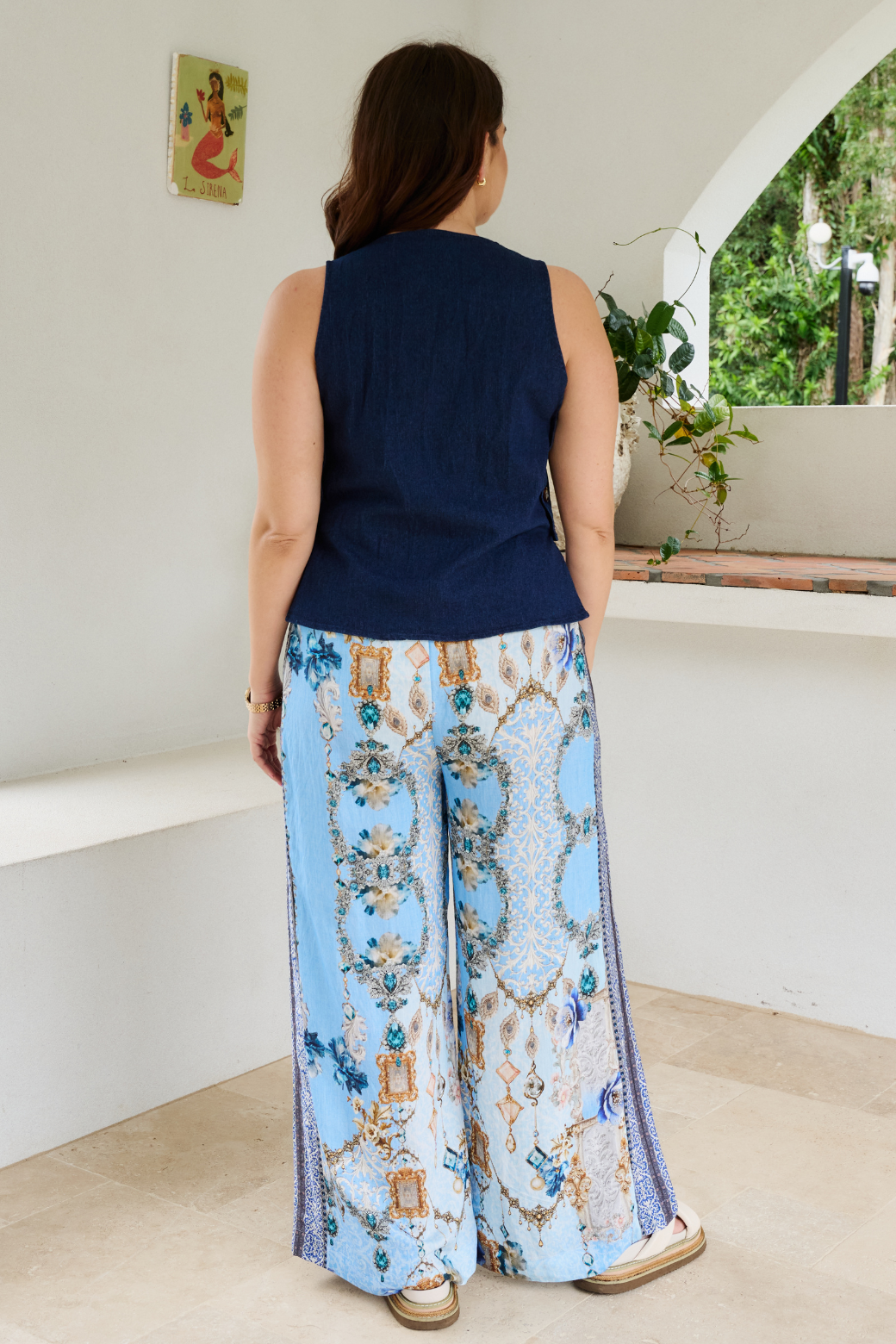 Annabelle Denim Vest Indigo