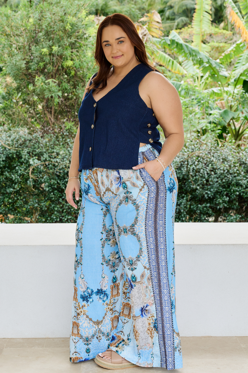 Annabelle Denim Vest Indigo