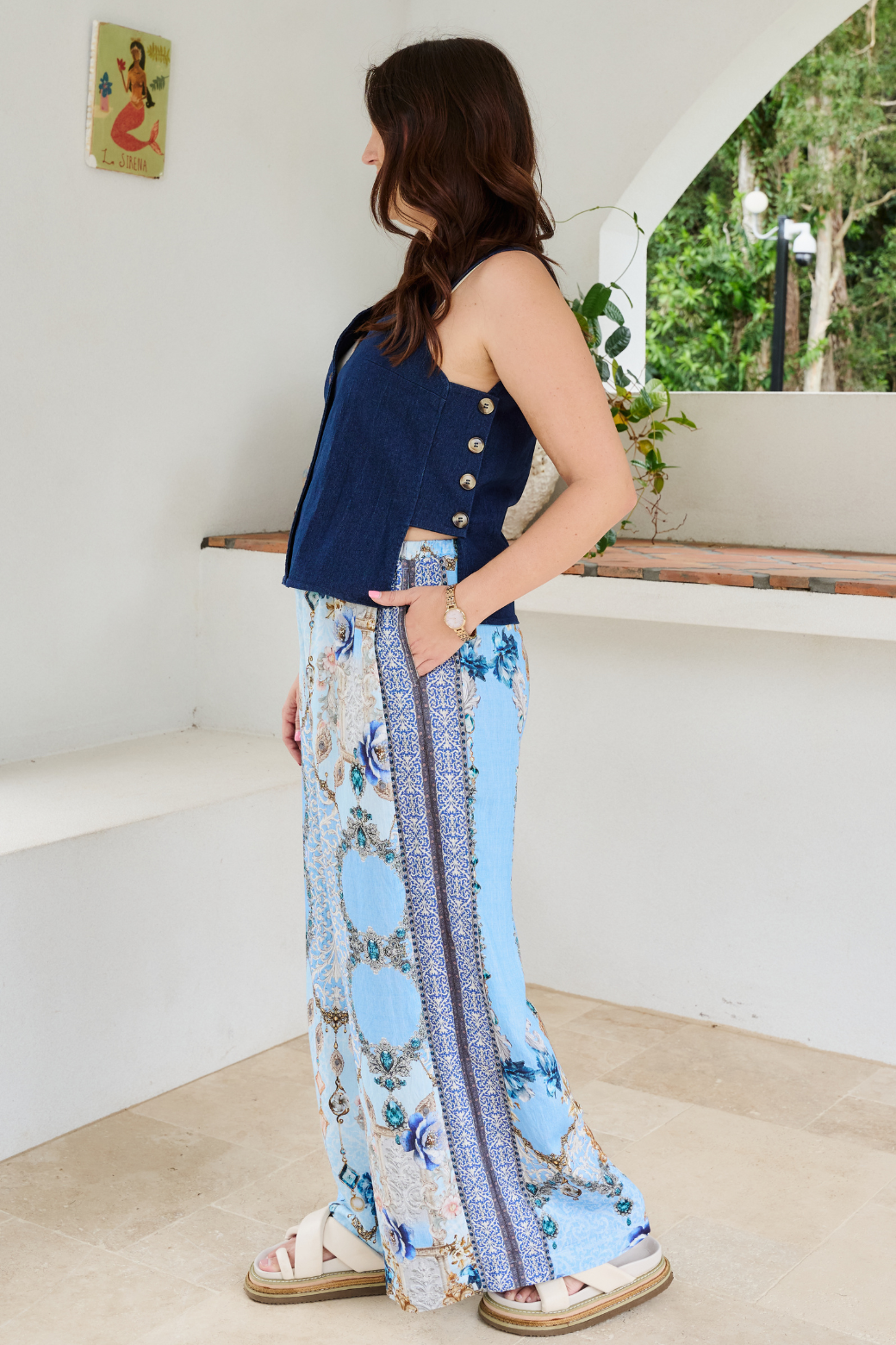 Annabelle Denim Vest Indigo