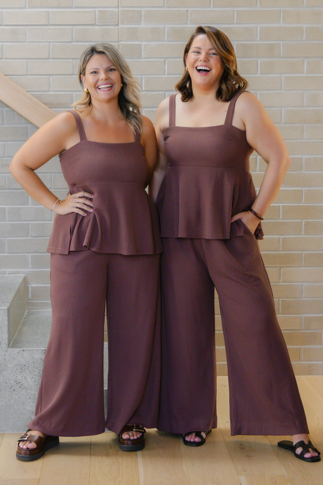 Archie Knit Pant Chocolate
