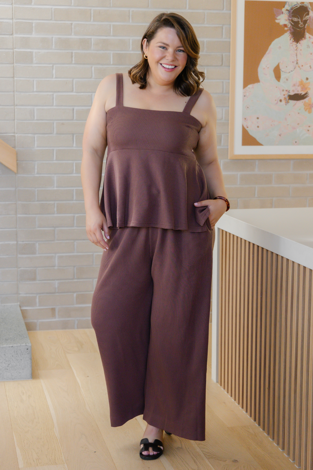 Archie Knit Top Chocolate