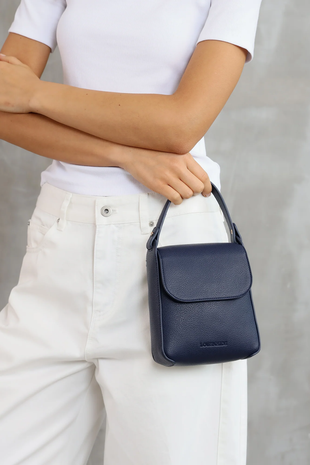 Louenhide Bessie Crossbody Phone Bag Navy